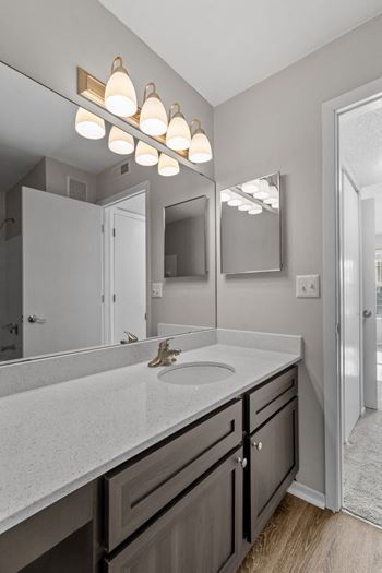 Bathroom with Modern Finishes